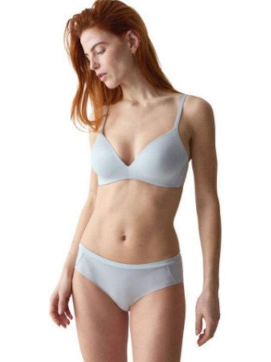 Triumph Body Make-up Γκρι Ανοιχτό Σουτιέν με Ελ...