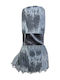 Decken & Couchdecken Dreisitzer-Sofa Wurf 170x300cm Grau
