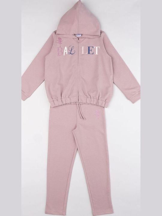 Kinder Trainingsanzug Mit Jacke Rosa