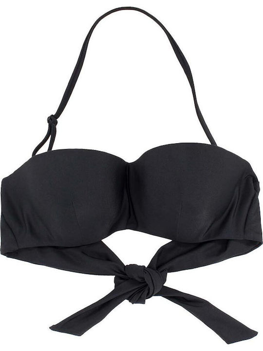 4F Bikinioberteile Dreieck Schwarz