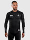 Venum Men's Long Sleeve Shirt VNMUFC-00569-108 for MMA / Jiu-Jitsu Black