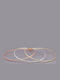 Handgefertigte Hochzeitskronen Versilbert 0195 Roségold