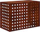 vidaXL Abdeckung der Außeneinheit Klimaanlage Rusty 100 X 50 X 70 Cm