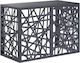 VidaXL Outdoor Unit Cover Anthracite 100 x 50 x 70 cm Steel