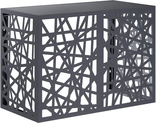 VidaXL Outdoor Unit Cover Anthracite 100 x 50 x 70 cm Steel