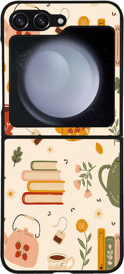 Sonique Cozy Season Series Samsung Galaxy Z Flip 5 Tea Tales Case