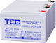 Battery Pack Compatibil Apc Rbc176 24v 7.1ah 2x12v Ted Electric