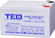 Battery Pack Compatible Apc Rbc2 12v 7.1ah 1x12v Ted Electric