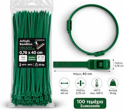 Artisti - Bambini Plastik Kabelbinder in Grün Farbe (100 Stück) Artisti - Bambini Plastik Kabelbinder in Grün Farbe (100 Stück)