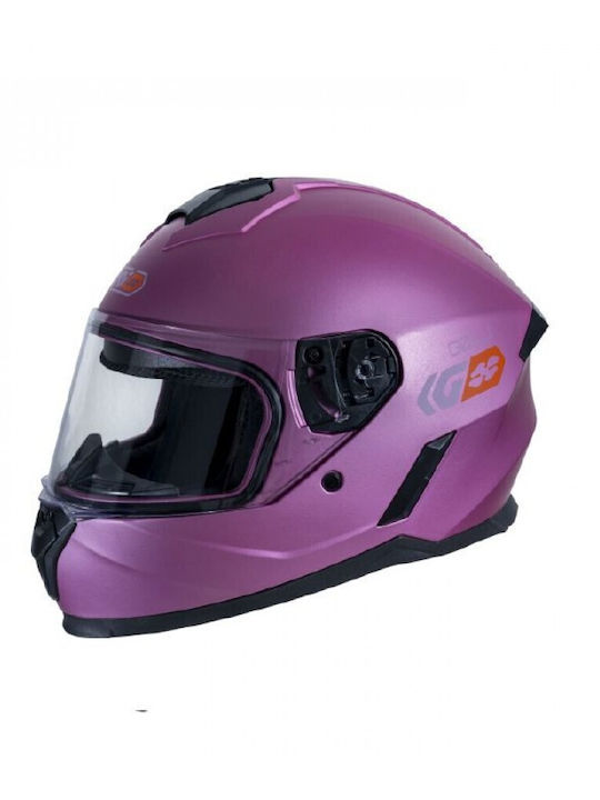 Garibaldi G06 Matt Fuchsia Kinder Motorradhelm ...