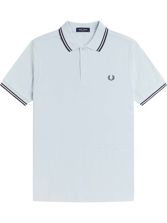 Fred Perry Tipped Polo Μπλούζα Μπλε