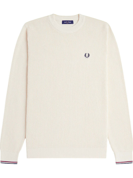 Fred Perry Fred Perry Herrenblusen Weiß K6507-170