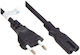 Good Connections Euro IEC C7 Kabel 1,5m Schwarzes P0370-S015