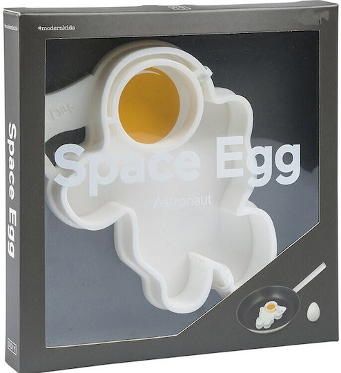 Matriță Alimentară Flippy Omlete Torturi Clătite Silicon Astronaut Design 15 X 11.5 X 2 Cm Albă