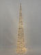 Weihnachtsbaum 180cm mit LED-Beleuchtung Gold