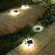 Set 4 Lampi Solare cu Lumină Alb Cald IP65 14x13x3cm