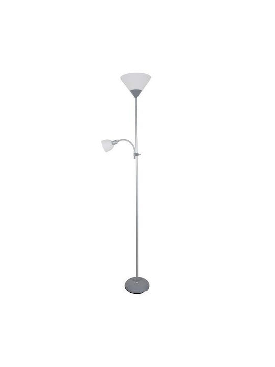 Vivatechnix Lampa Posta Pentru Exterior 60W IP20 Pentru Bază De Bec E27 Albă Vivatechnix Lampa Posta Pentru Exterior 60W IP20 Pentru Bază De Bec E27 Albă
