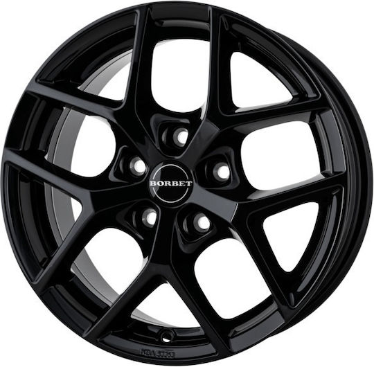 Borbet Y 7.0x17 5x114.3 Einpresstiefe 35 Schwarz