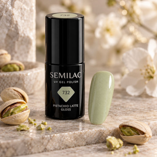 Semilac Semilac Gel Nagellack 732 Grün 7ml
