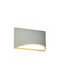 Inlight Стенен осветител с цокъл G9 Бял 20x12см