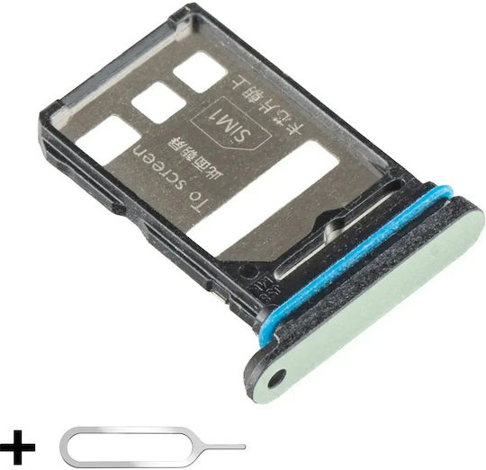 Suport Tăvi SIM Honor 600e Cu Cheie SIM Inclusă Verde