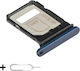 Suport Tăvi SIM Motorola Edge 70 Pro Cu Cheie SIM Inclus Albastru Marin Titan