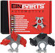 Epbc08 12/24v Zinc Stop Car Battery Terminal Clamps 1000a