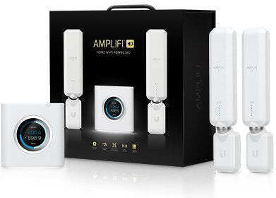 Ubiquiti AmpliFi Точка за достъп с Mesh Wi-Fi 5 Двоен комплект Бял