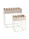 Home&Styling Collection Set 2 Metallische Pflanzgefäße Sammlung Home&Styling Collection
