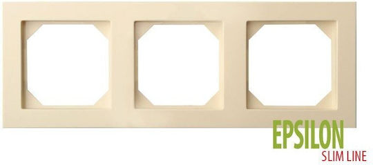 Liregus Liregus Wechselrahmen 3 Positionen in Beige Farbe