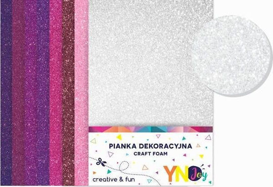 interDRUK Είδος Χειροτεχνίας 8τμχ σε Ροζ Χρώμα