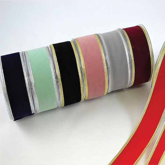 Christmas Velvet Ribbon 2.3cm 4.3cm 6.7cm X 9m T8701