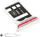 Sim Tray Halter Honor Magic8 Pro + Sim Schlüssel Inklusive Gold Sunrise