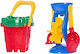 Hemar Hemar Strandspielzeug Set mit Zubehör Rote 46,5cm 5 Stück