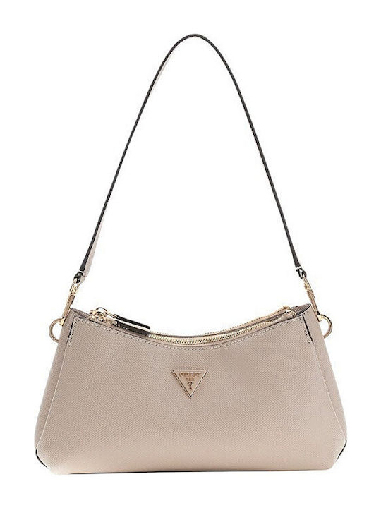 Guess Noelle Ii Women's Shoulder Bag Beige