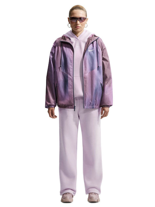 Nike Training Pantaloni de Trening Fleece Violet
