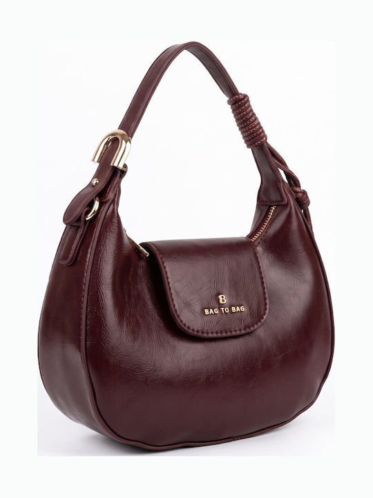 Damentasche Handtasche Crossbody Burgundische