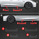 Grizzglass Protective Film Door Sill Grizzglass Bodyshield Tesla Model 3 2021-2025 4in1