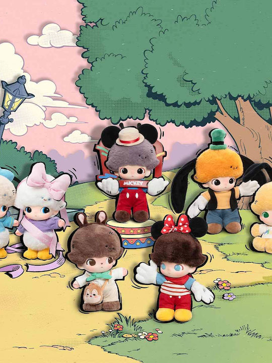 Plushy Keychain Pop Mart Dimoo X Dinsey Series Vinyl Plush Keychain Blind Box 1pc Random Selection