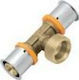 Kan-therm Pipe Tee Press Male Thread 16 X 2 1/2'' Pressed Ring K-903000