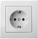 Liregus Single Power Socket White