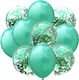 Set 10 Baloane Latex Transparente 25 cm
