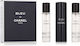 Chanel Bleu De Chanel Edt Refillable 20 Ml + Edt Refill 2 X 20 Ml Pentru Bărbați