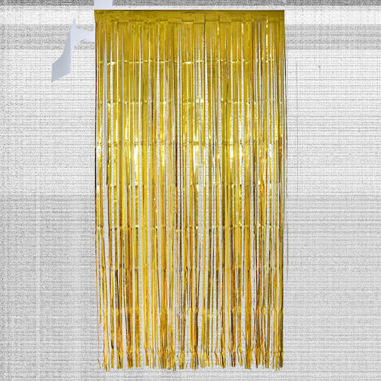 Teka Hängendes Ornament für Party in Goldfarbe 100cm