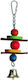 Birds Kingdom Spiel für Papageien Rote Bälle 20cm