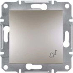 Schneider Electric Schneider Electric Μπουτόν Κουδουνιού Ohne Rahmen In Braun Farbe EPH0800169