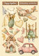 Wooden Decorative Sticks A5 Stamperia Cozy Family