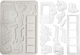 Formen aus Silikon A5 15×21cm Stamperia Our Way