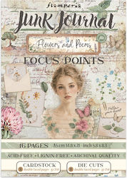 Stamperia Blumen Album Scrapbooking 1 Stück Stamperia Blumen Album Scrapbooking 1 Stück