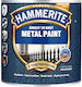 Hammerite Anti-Korrosionsfarbe 5lt Graues Geschmiedet